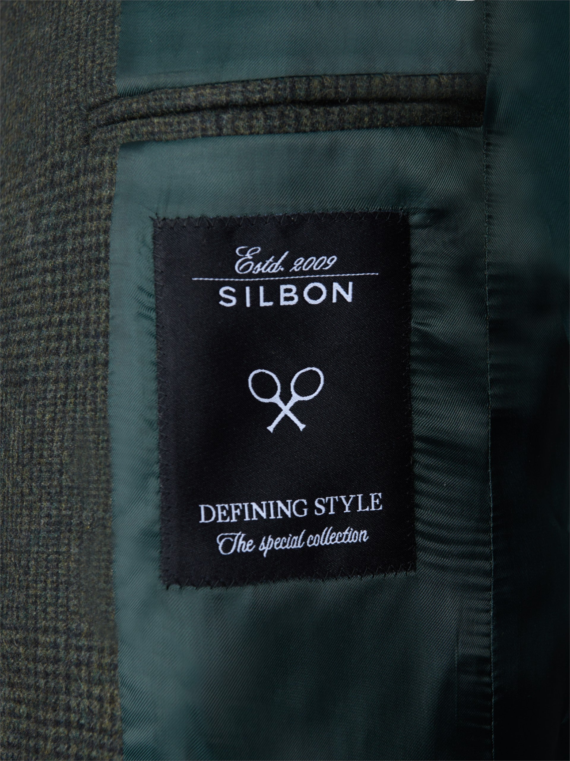 Green Prince of Wales check blazer