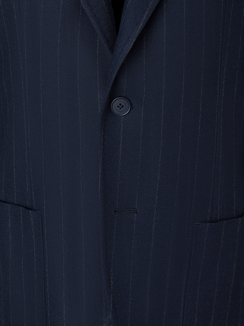 Americana raya diplomatica azul marino