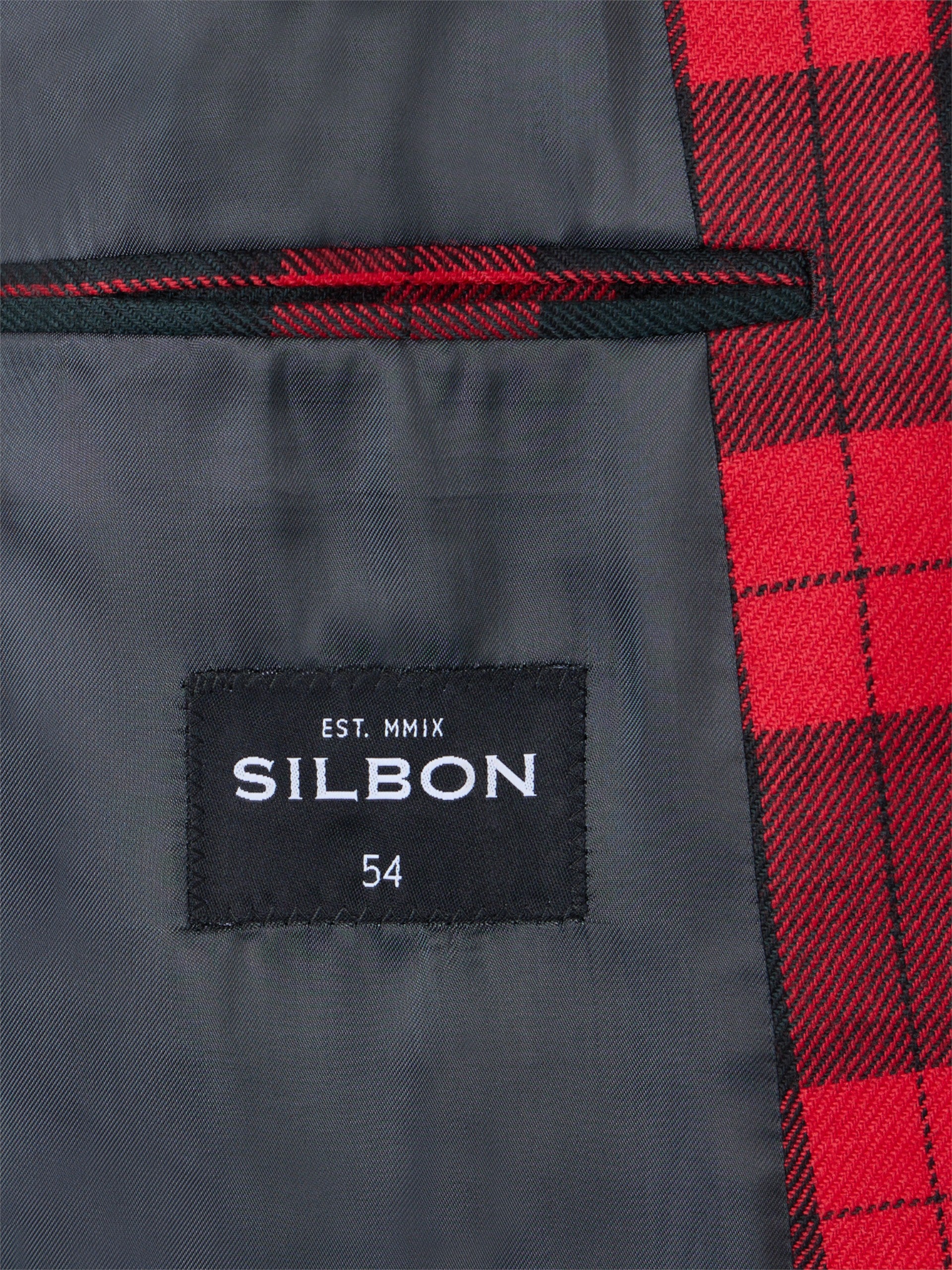 American tartan plaid Ruz burgundy