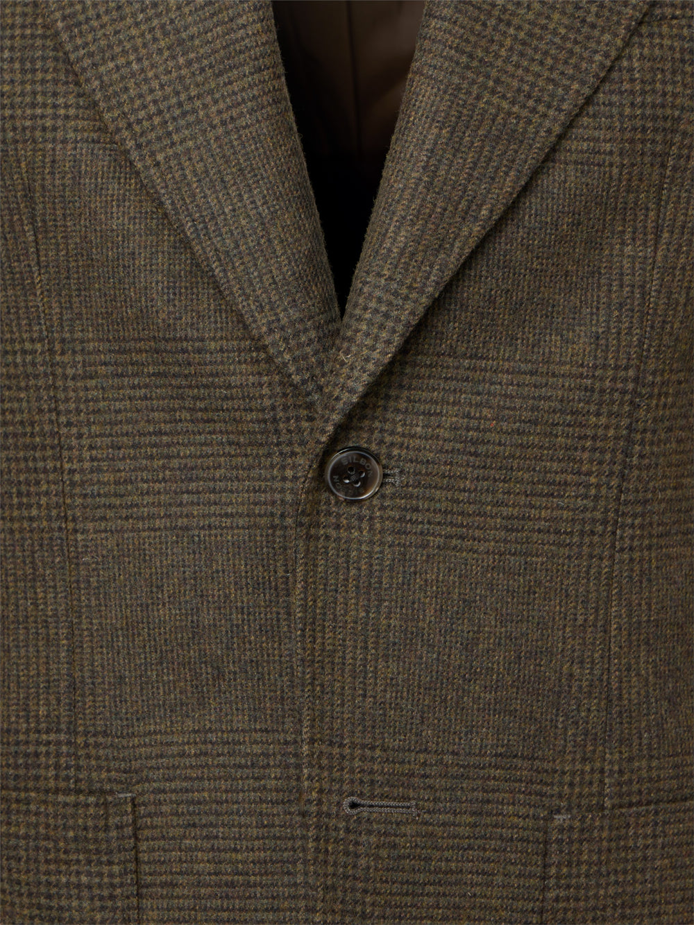 Americana traje unique gales verde marron