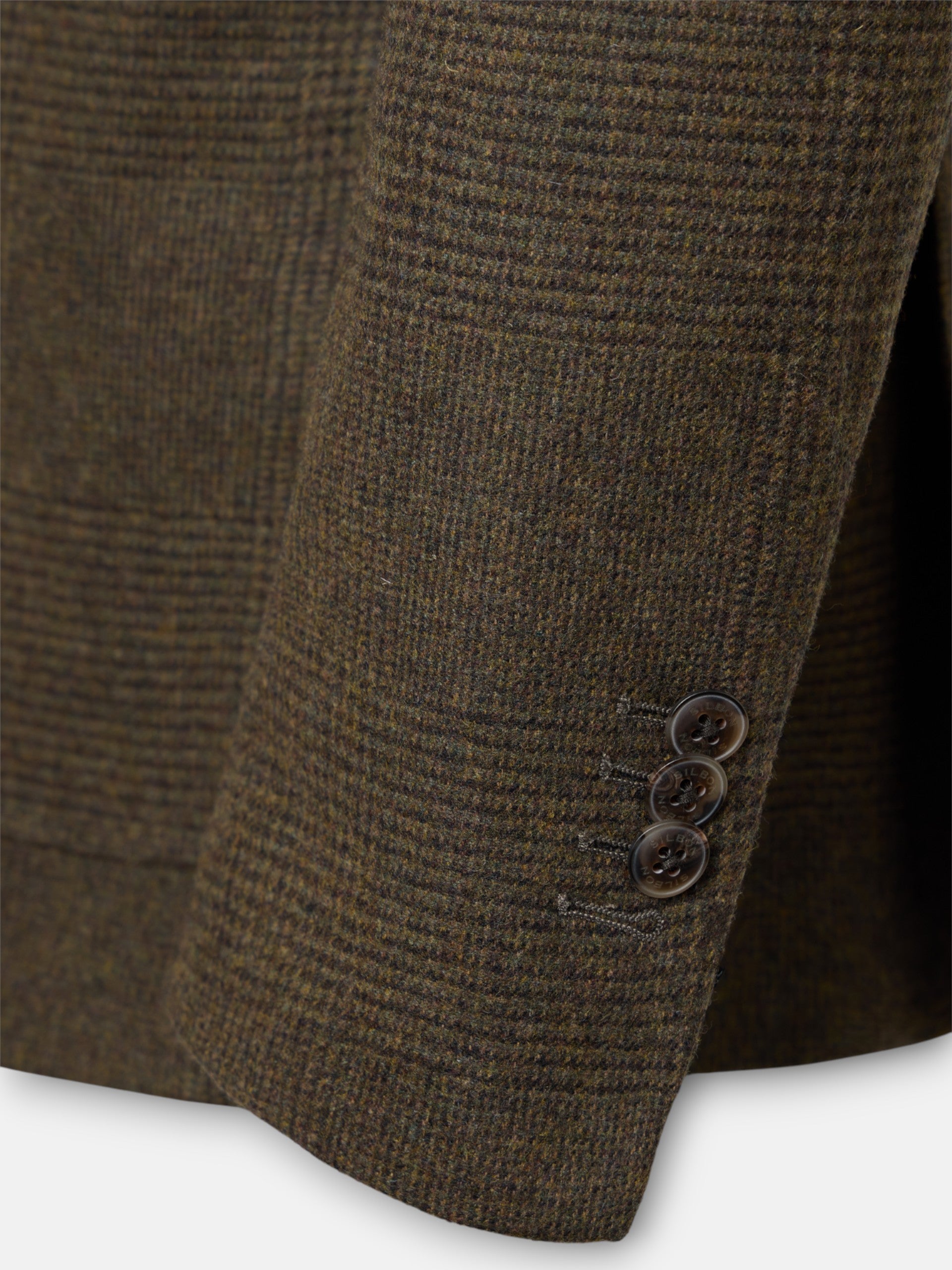 Americana traje unique gales verde marron