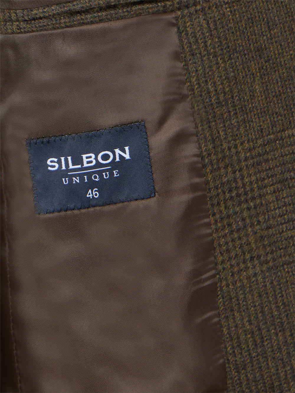 Americana traje unique gales verde marron