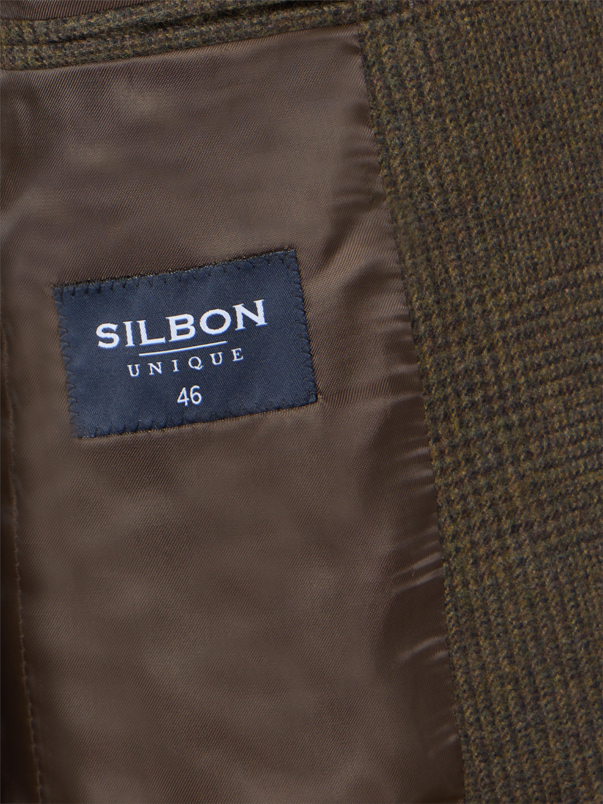 Americana traje unique gales verde marron