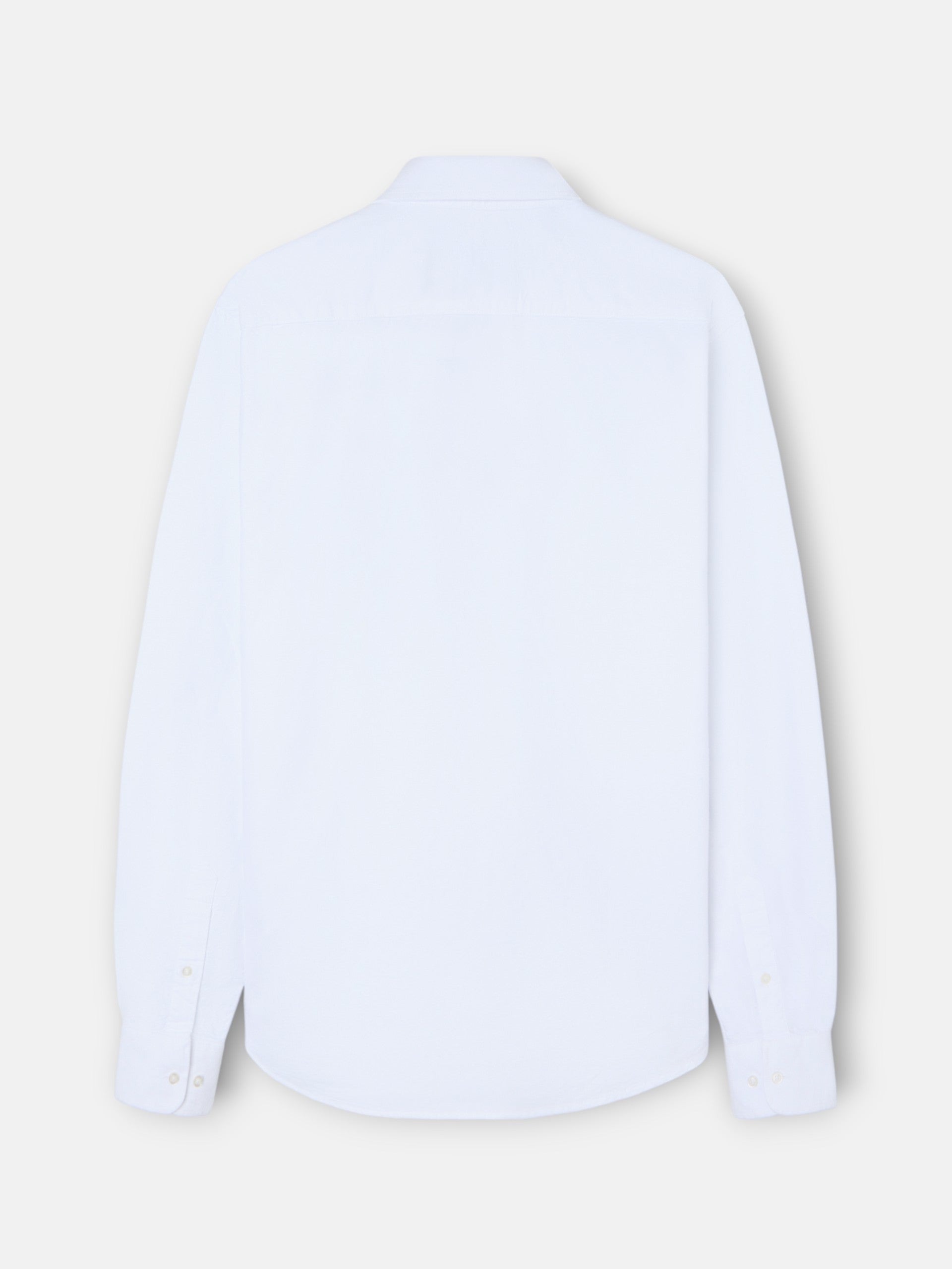 Camisa sport oxford warm regular fit branca