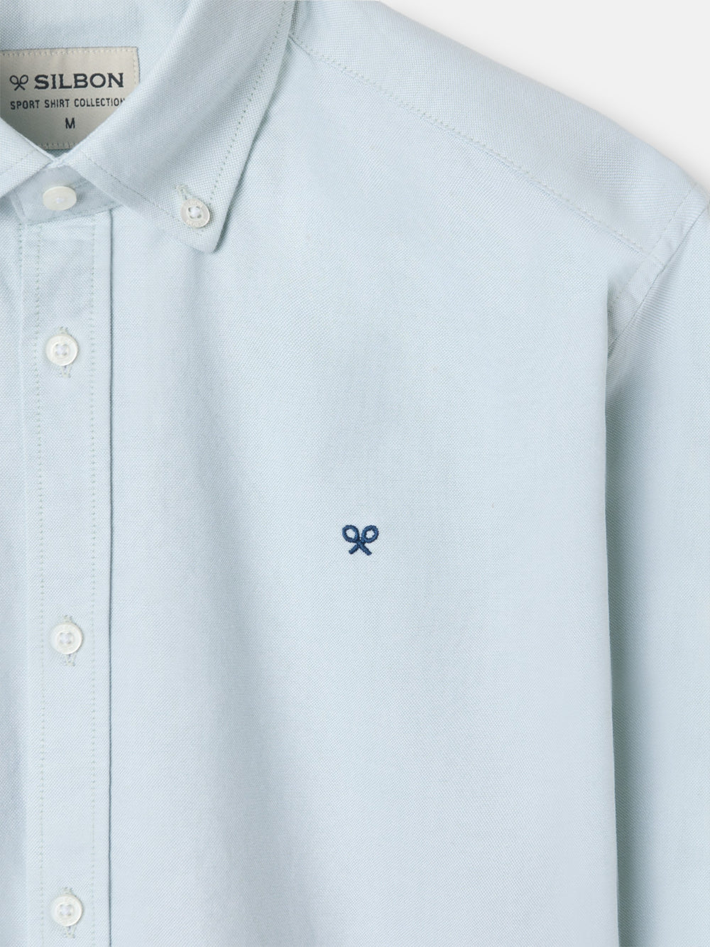 Green racquet oxford sport shirt