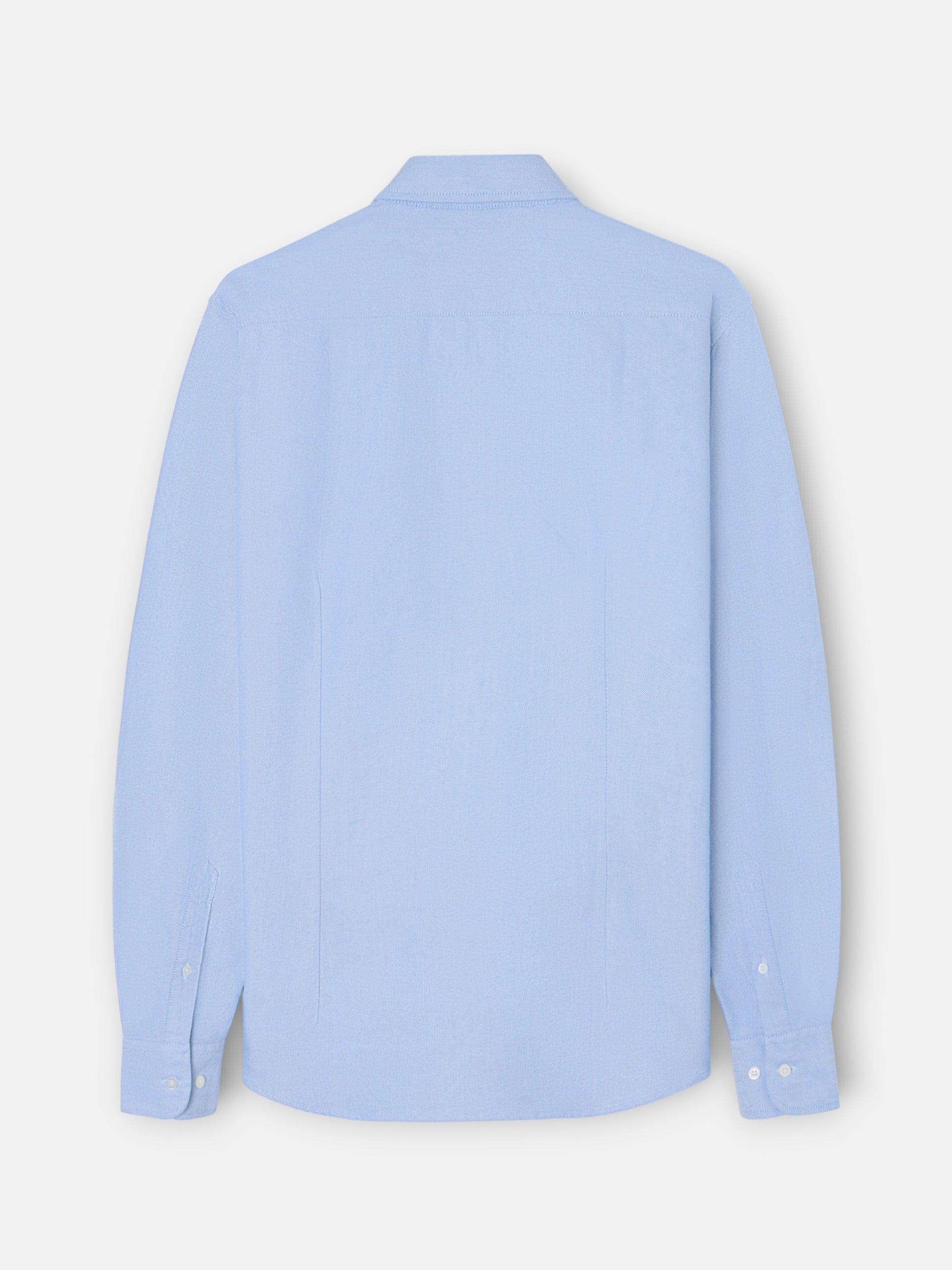 Chemise de sport Oxford bleu moyen à motif raquette