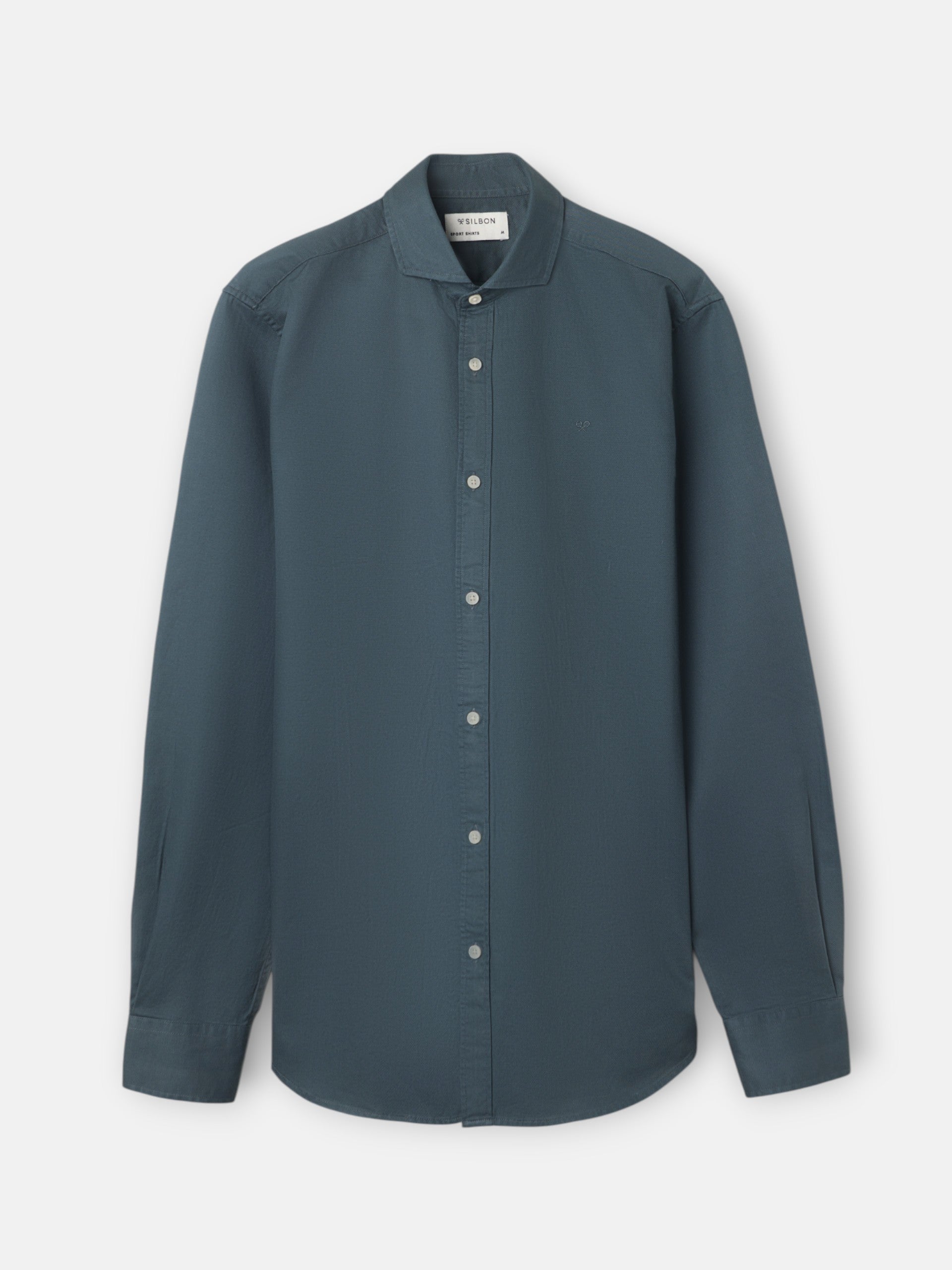 Camisa sport raqueta estructura navy