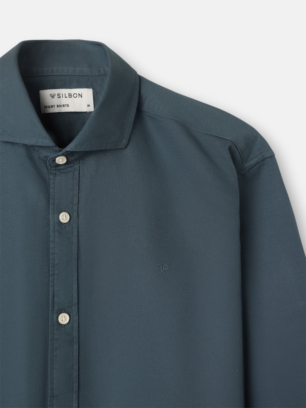 Camisa sport raqueta estructura navy