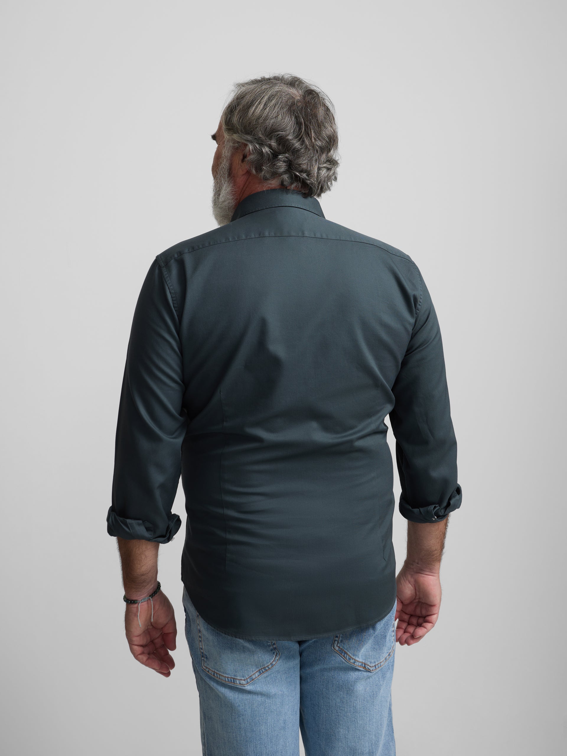 Camisa sport raqueta estructura navy