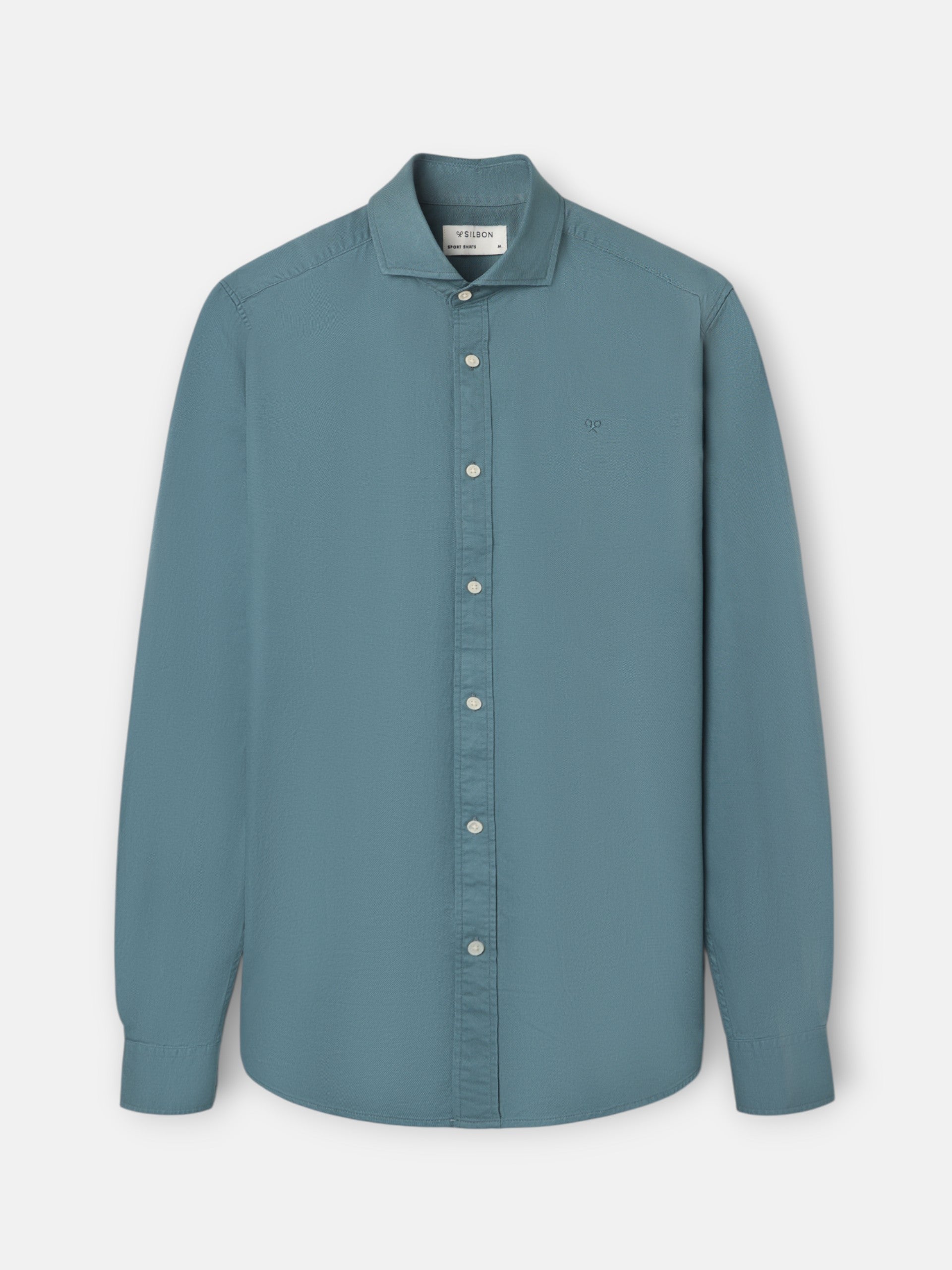 Camisa sport raqueta estructura petroleo