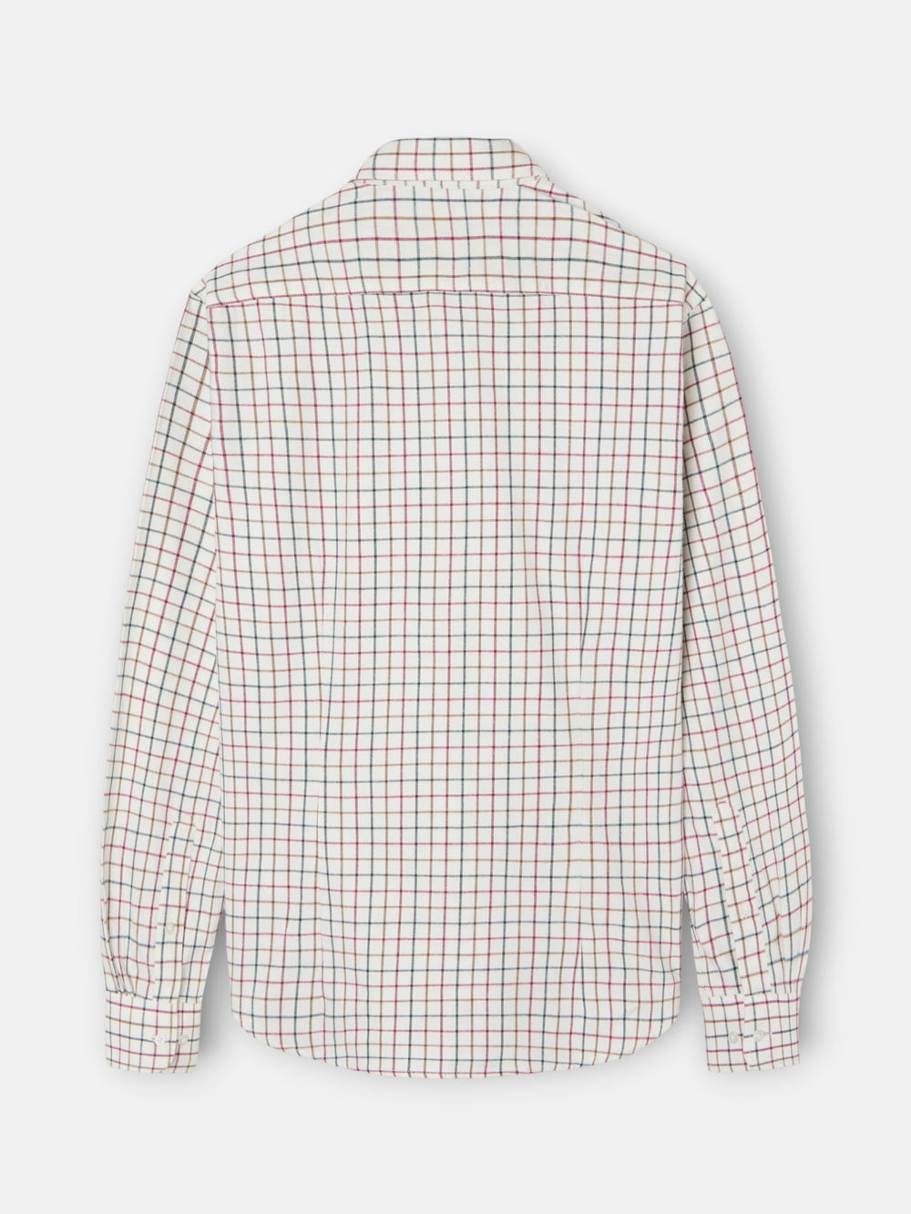 tricolor large check sport shirt