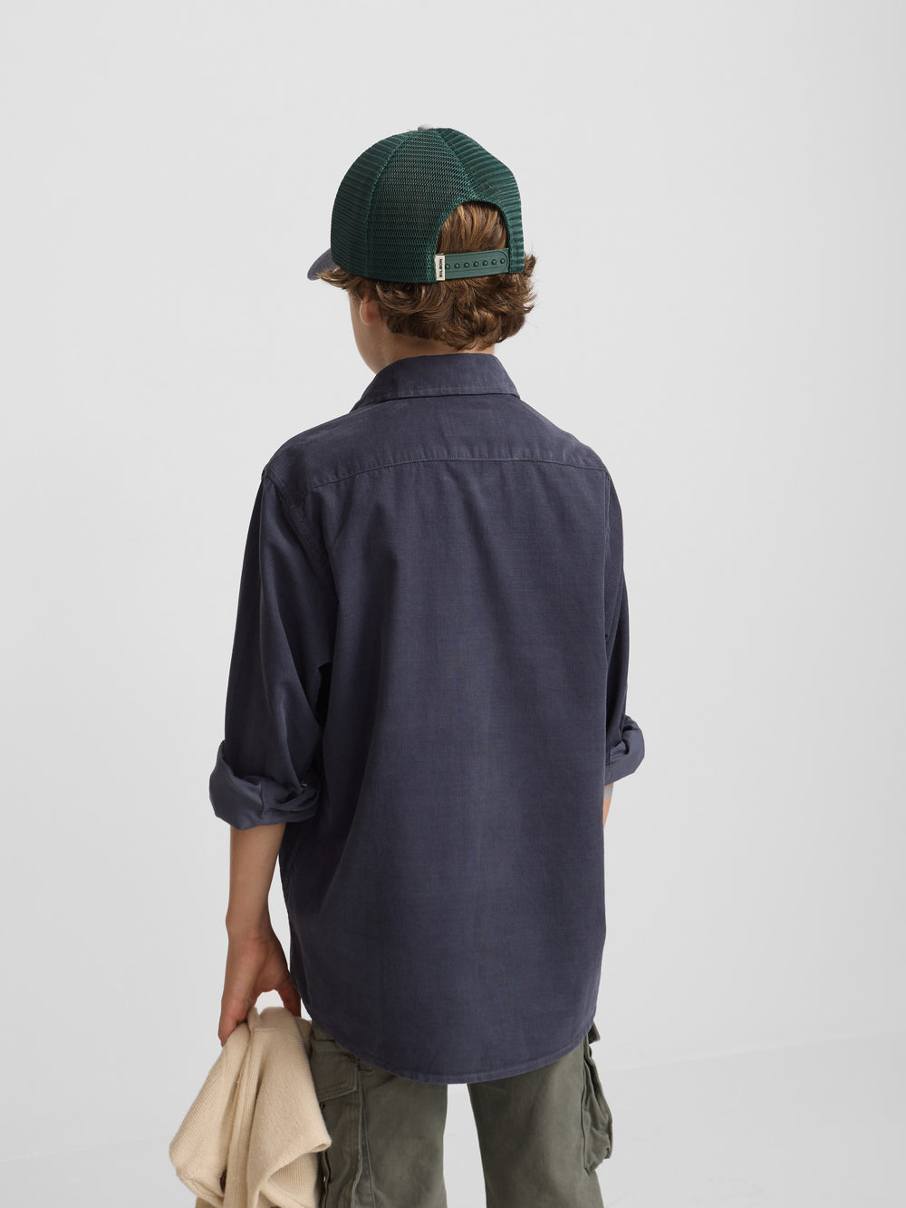 Camisa sport kids pana azul indigo