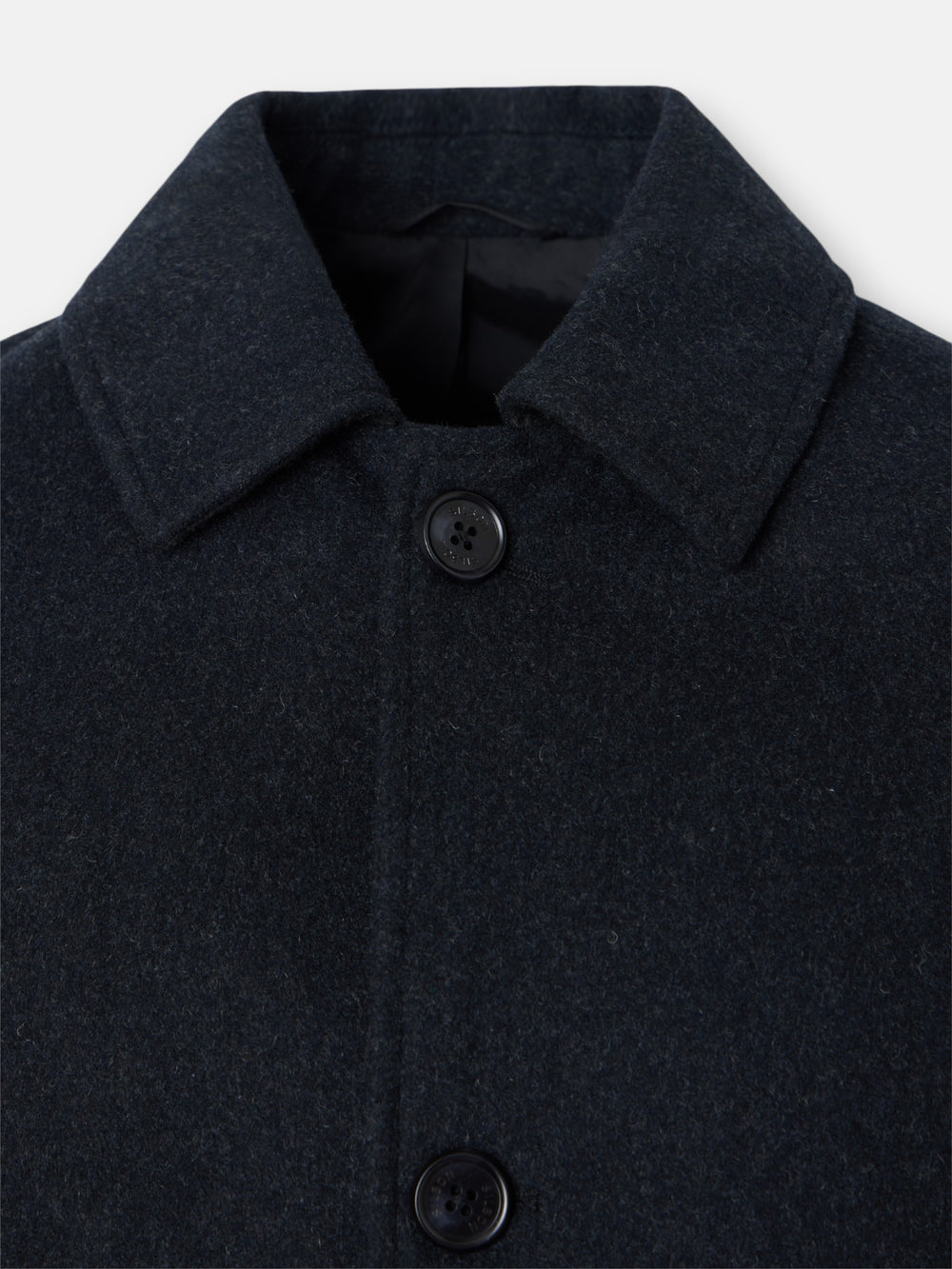 Dark grey straight coat