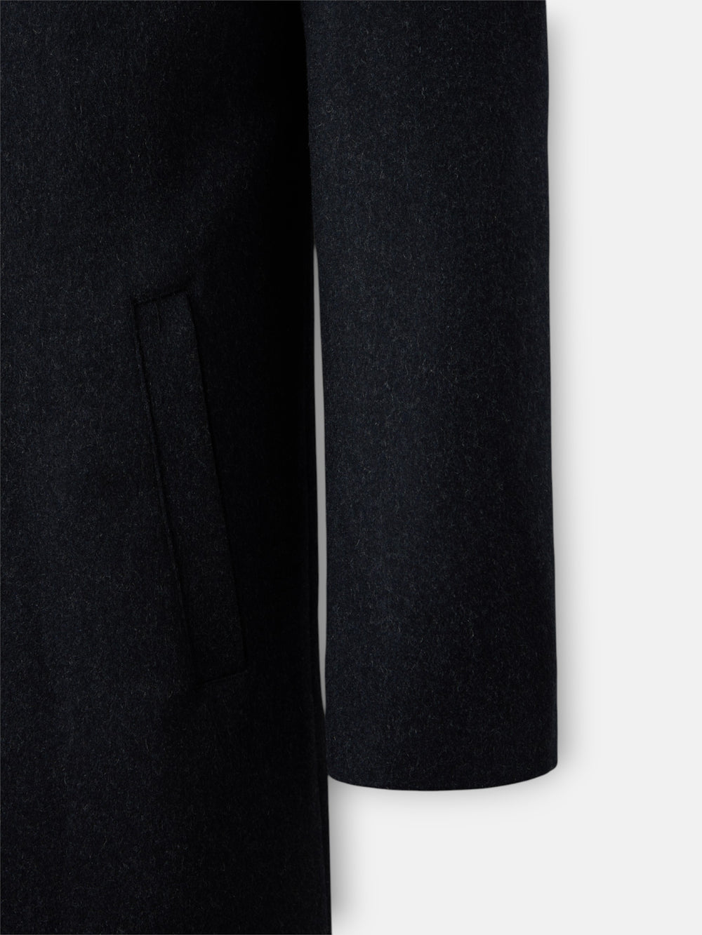 Dark grey straight coat