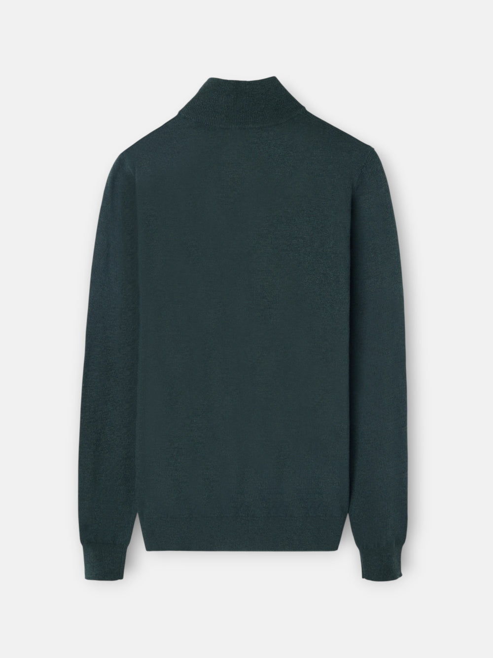Medium green half-zip jersey