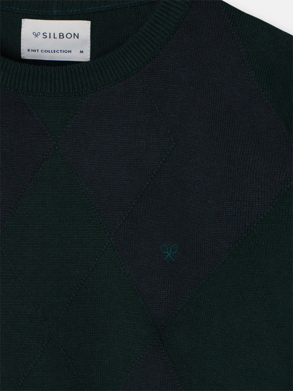 Green diamond retro jersey