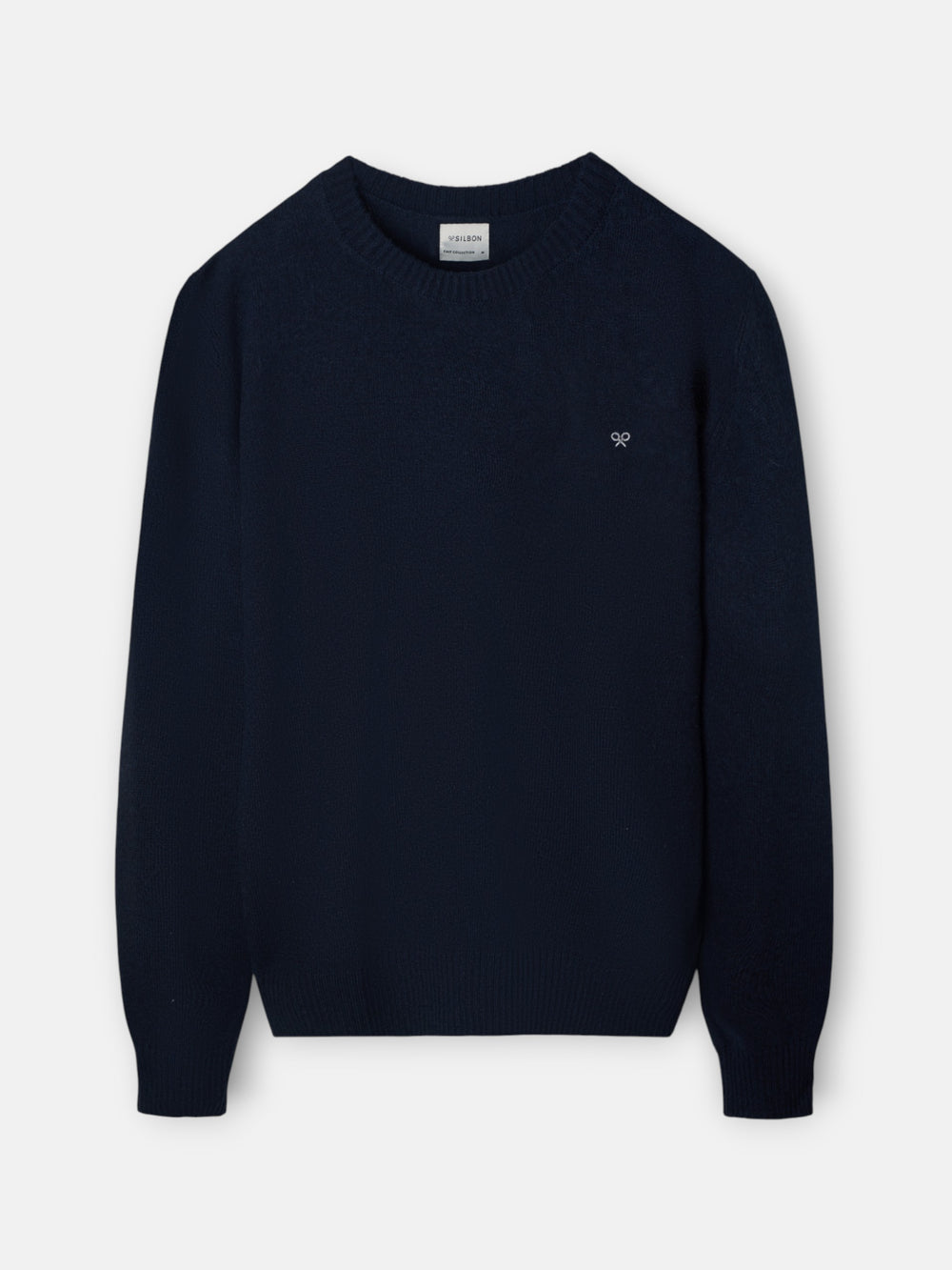 Classic warm navy blue sweater