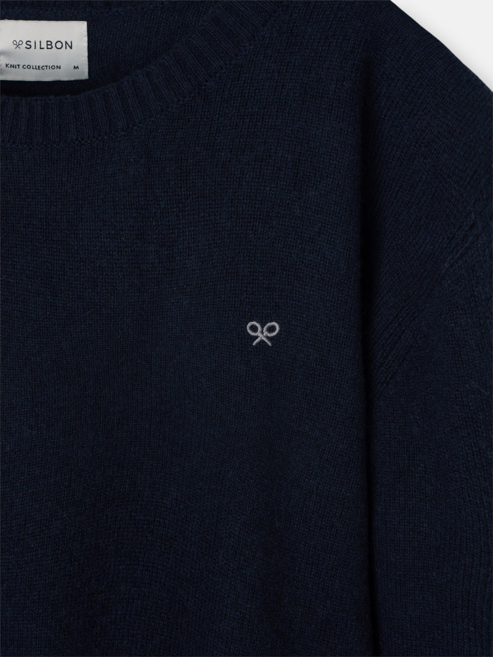 Classic warm navy blue sweater