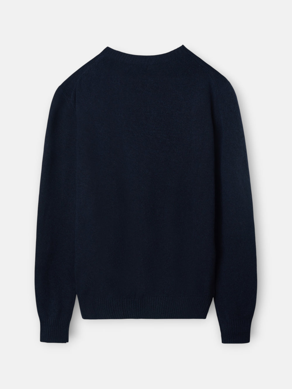 Classic warm navy blue sweater