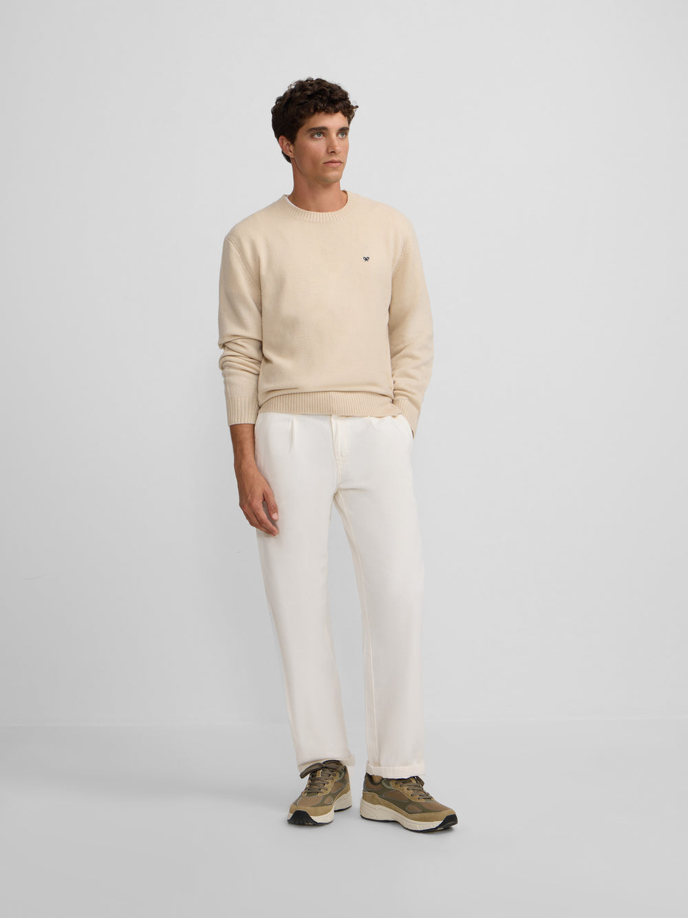 Camisola clássica warm creme