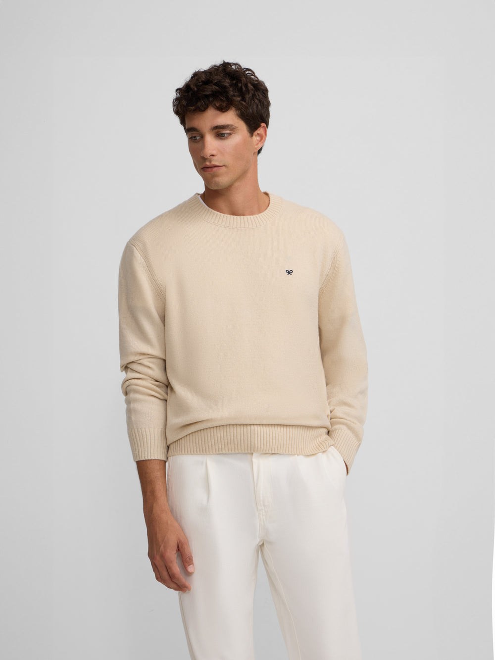 Camisola clássica warm creme