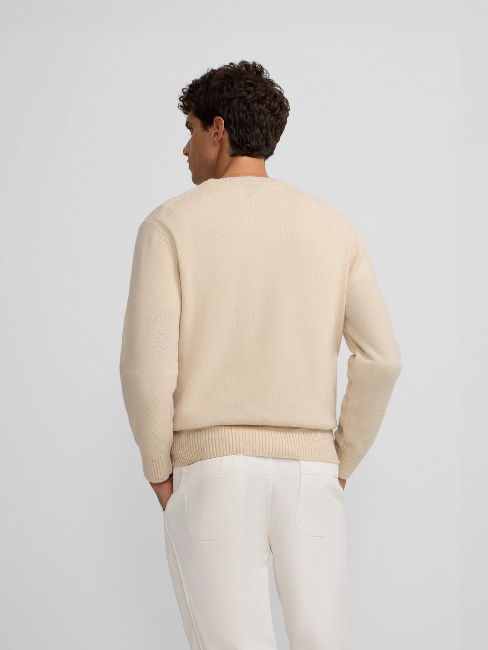 Camisola clássica warm creme