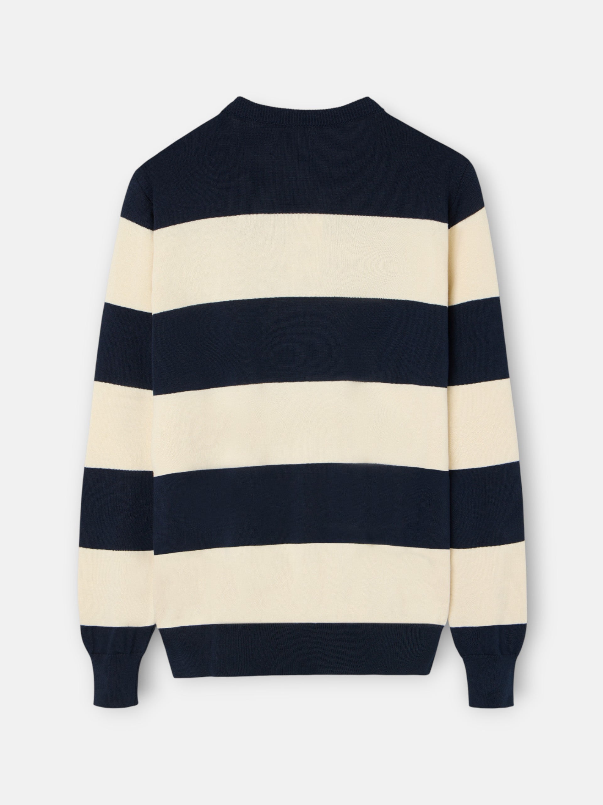 Beige striped sweater