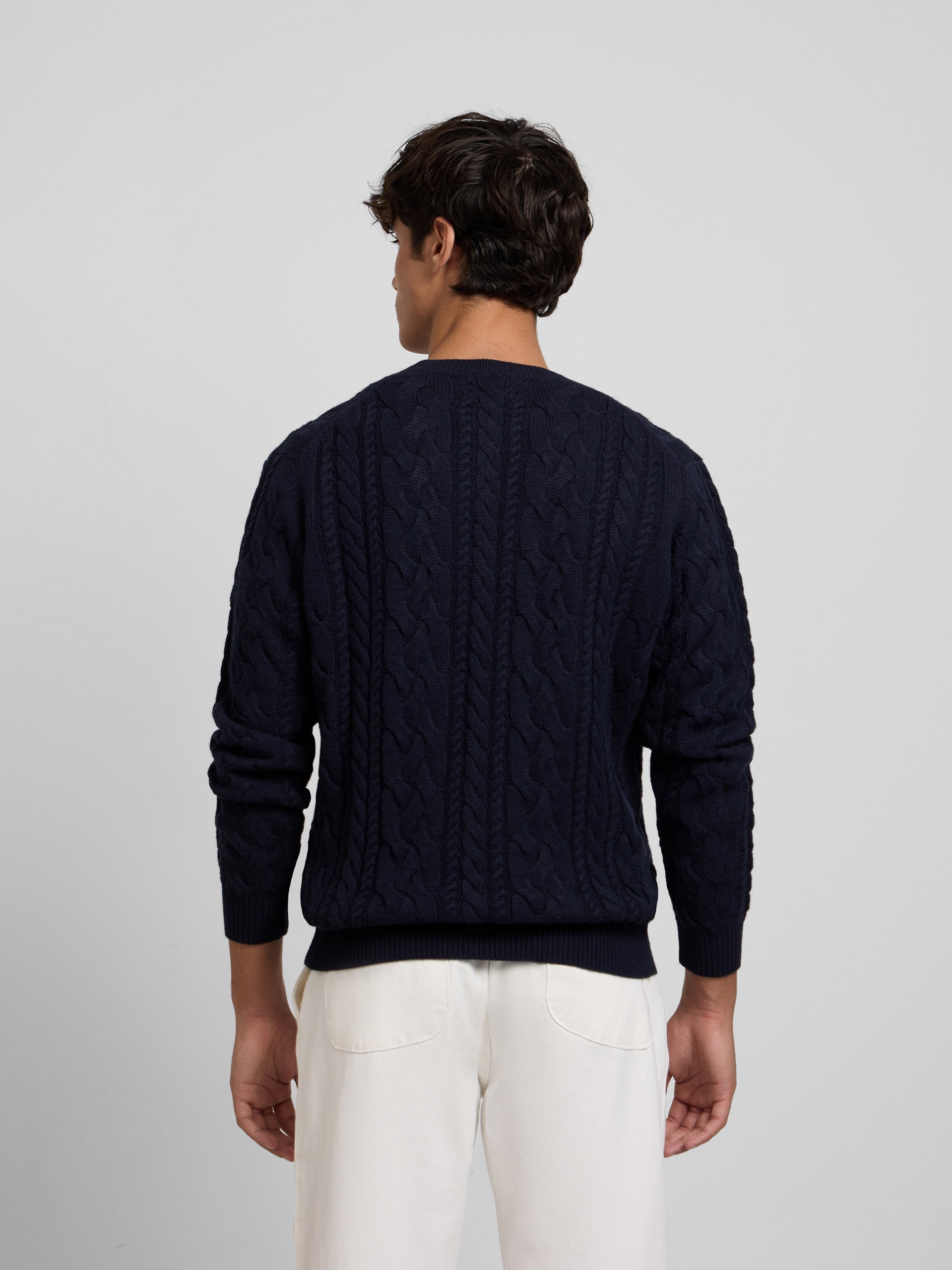 Jersey ochos raquetas azul marino