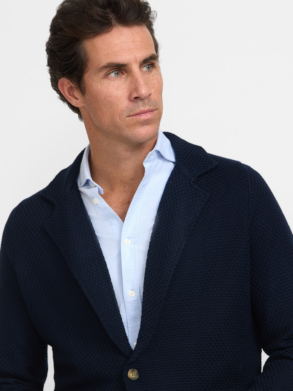 Teba estructura azul marino