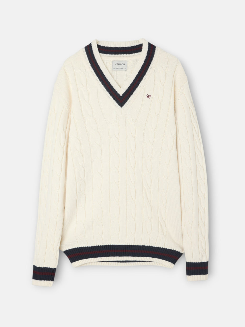 Camisola college bege claro