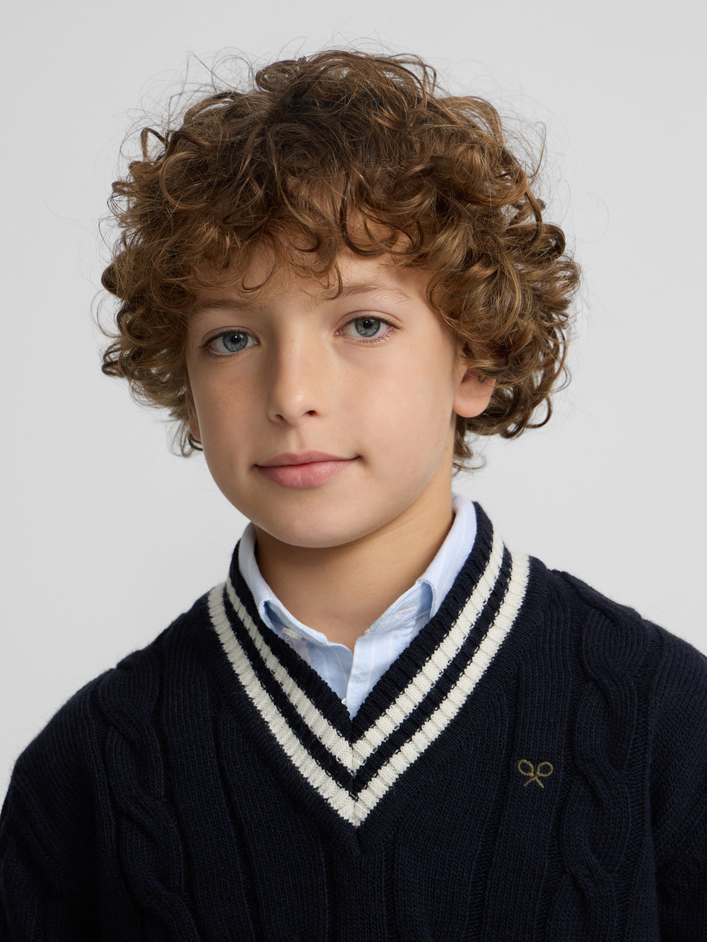 Camisola kids college azul-marinho