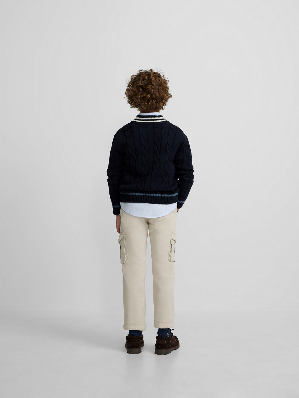 Camisola kids college azul-marinho