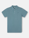 Classic plain petroleum polo