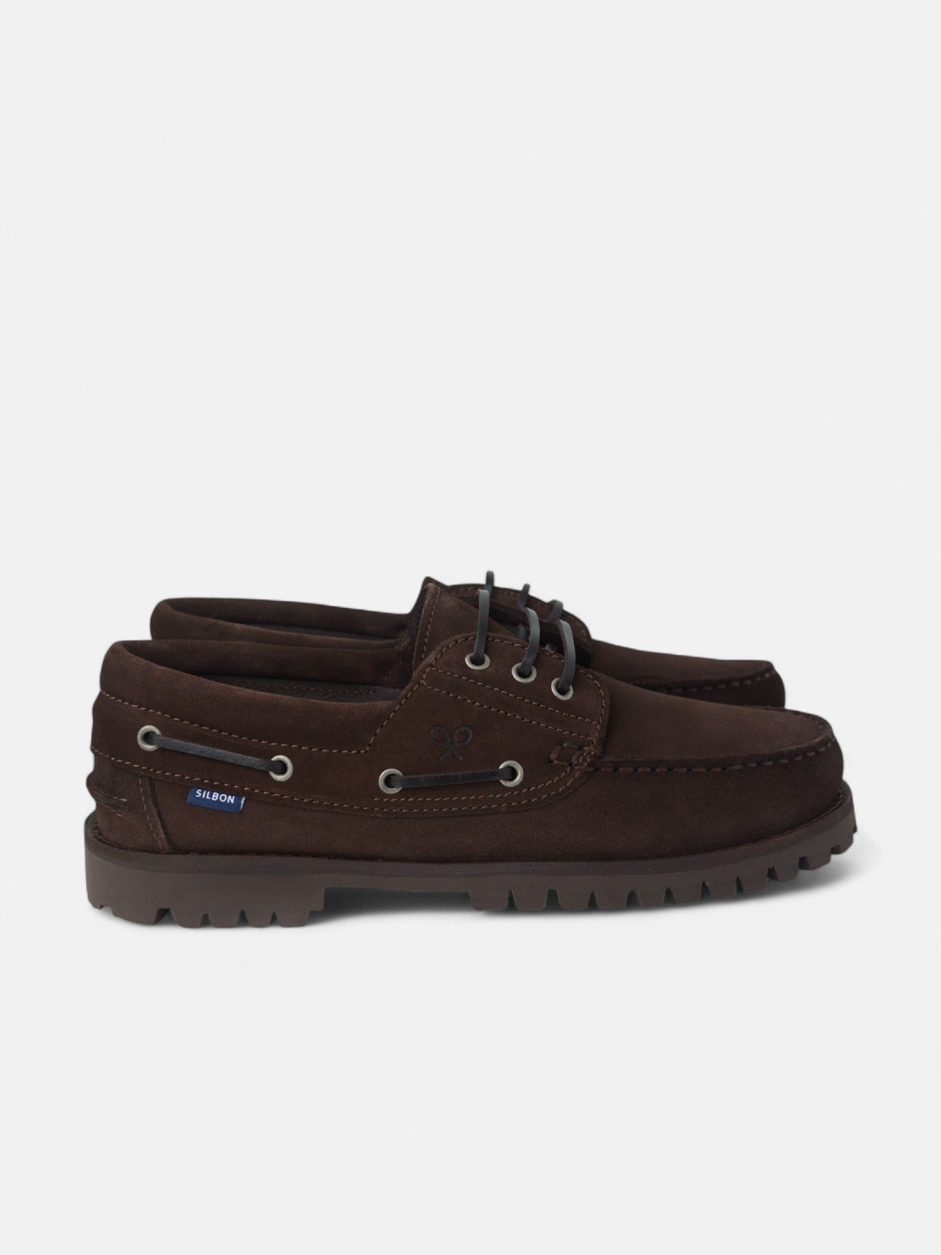 Zapato nautico serraje marron