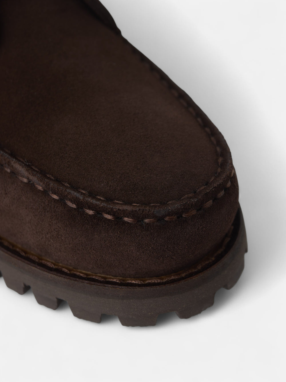 Zapato nautico serraje marron