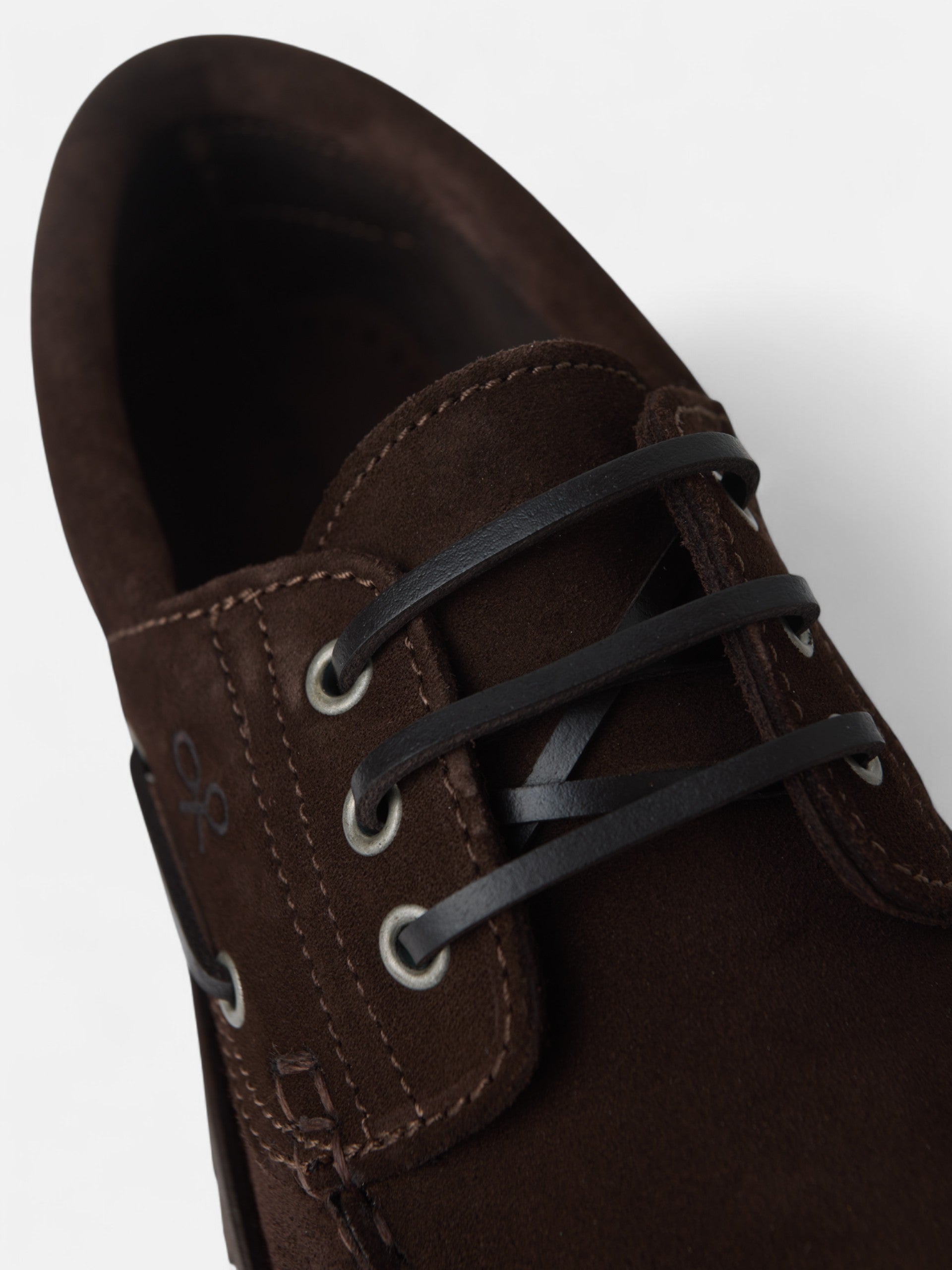 Zapato nautico serraje marron