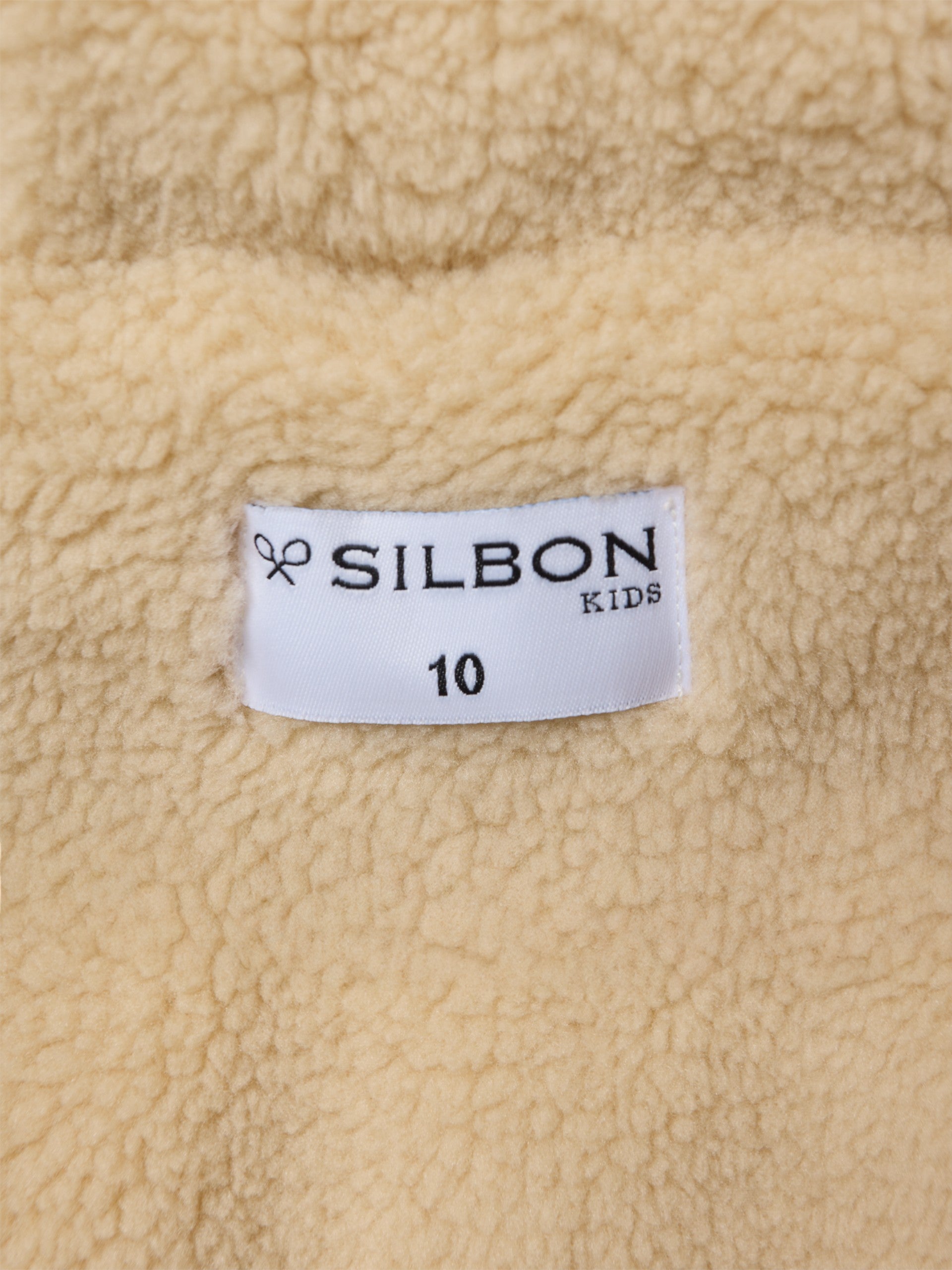 Abrigo kids capucha bolsillos beige medio