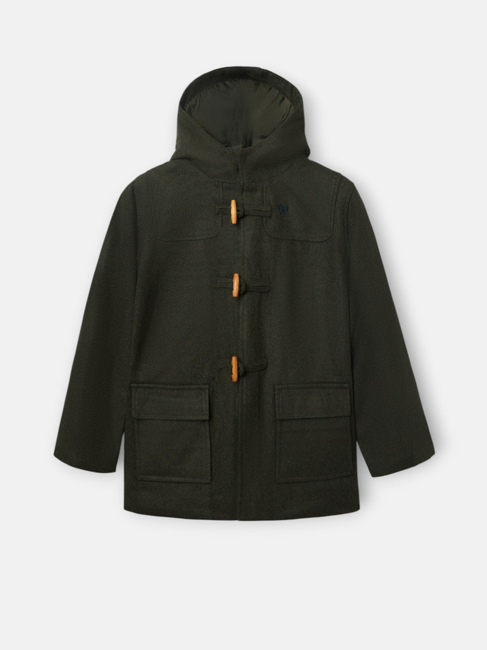 Abrigo kids clasico verde