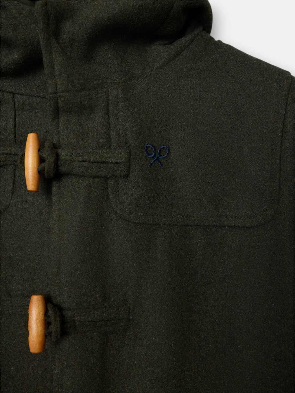 Abrigo kids clasico verde