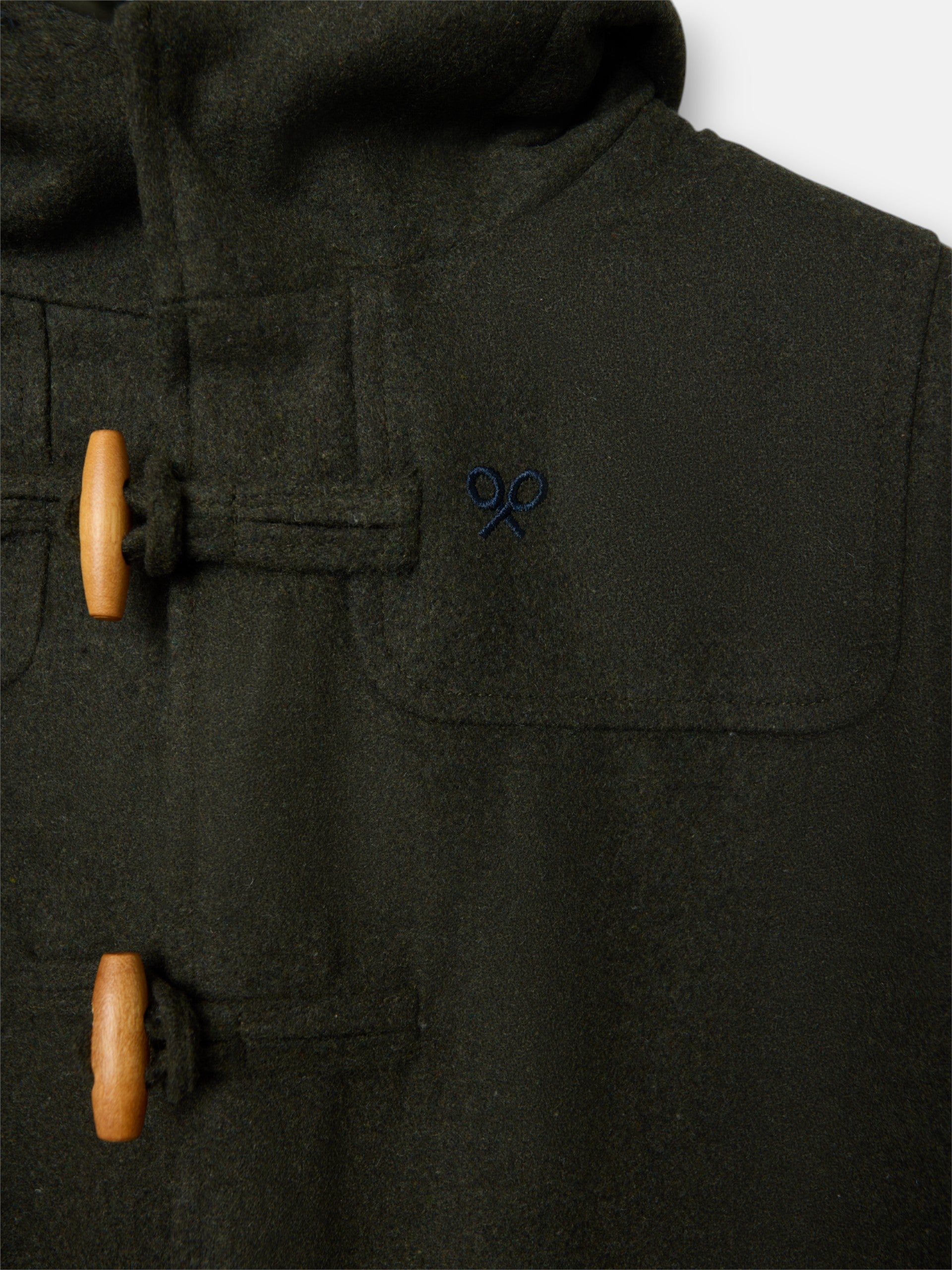 Abrigo kids clasico verde