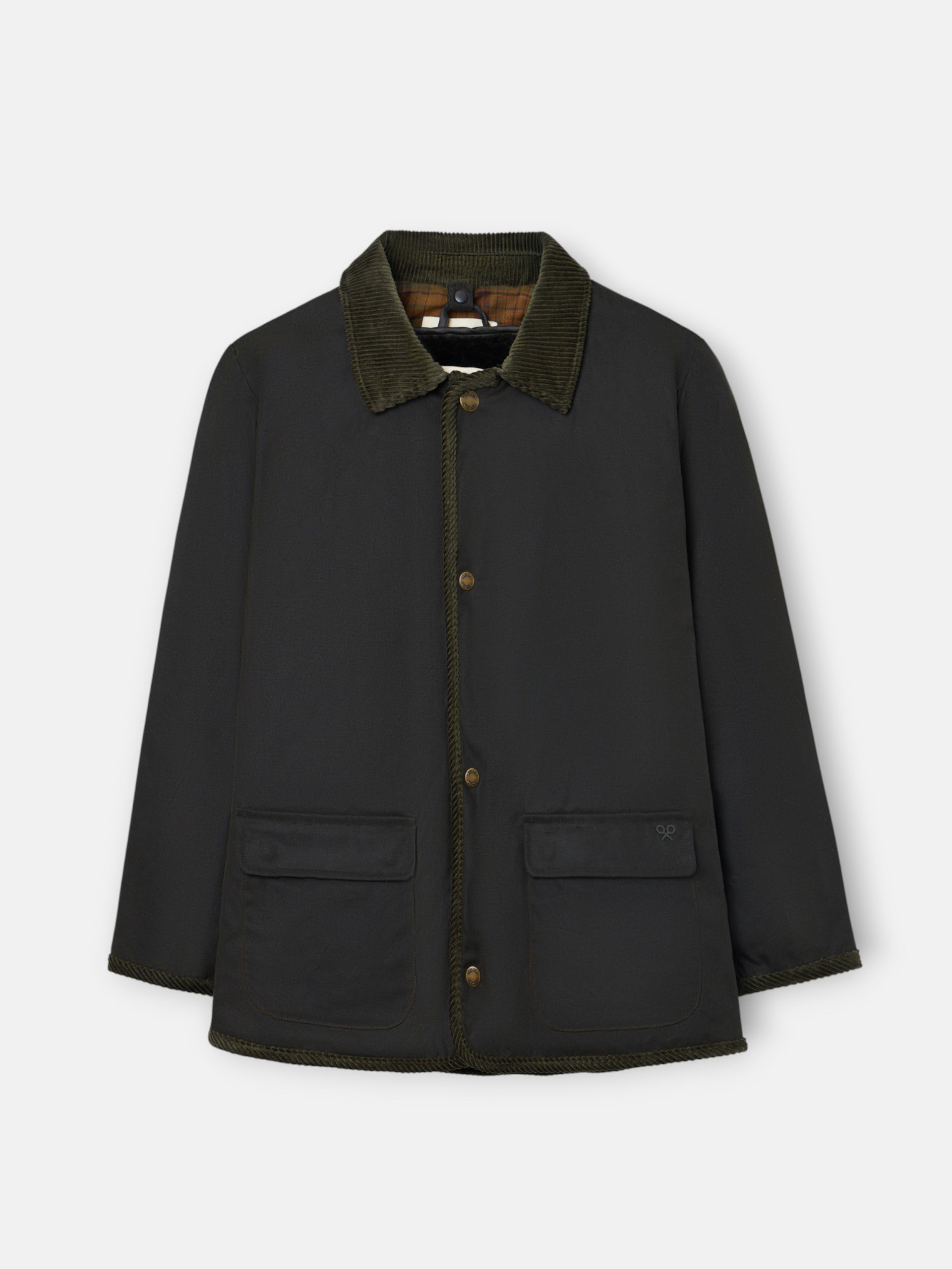 Casaco encerado verde para crianças