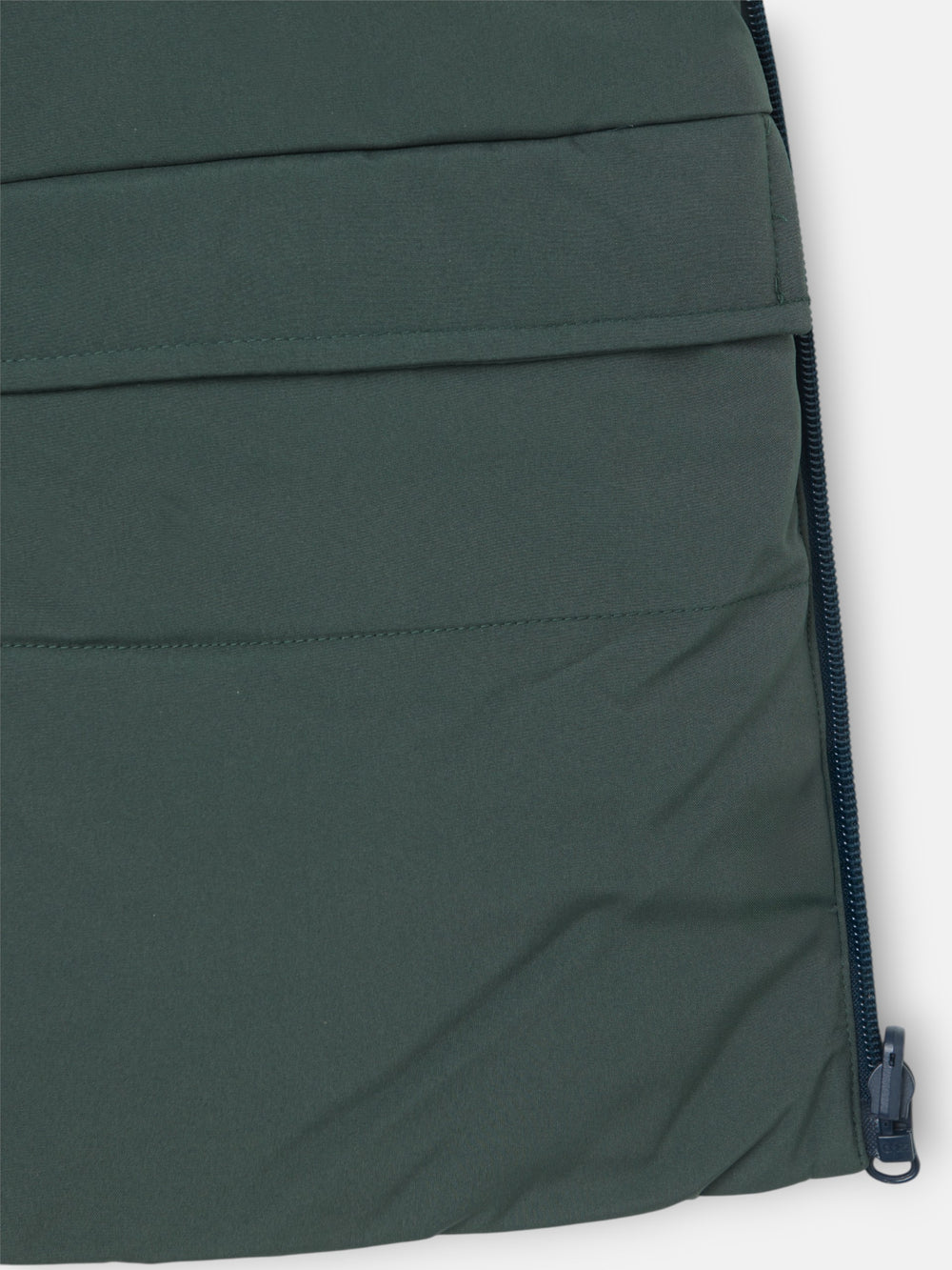 Colete reversível para crianças verde-marinho