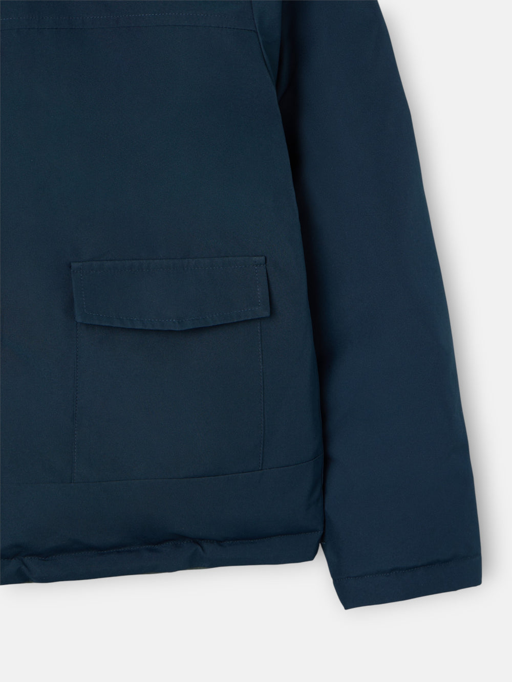 Abrigo kids reversible marino verde