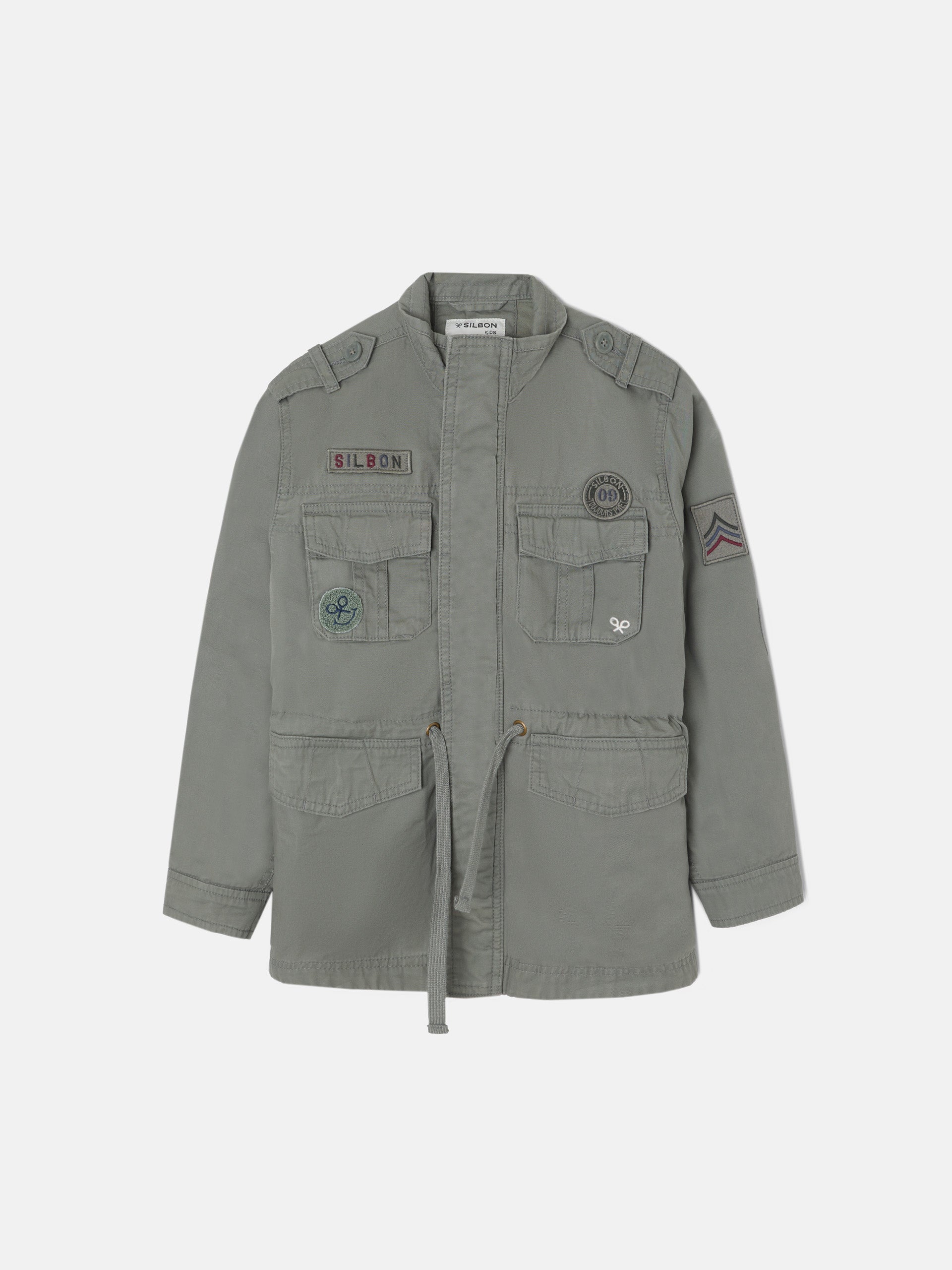 Casaco kids military verde