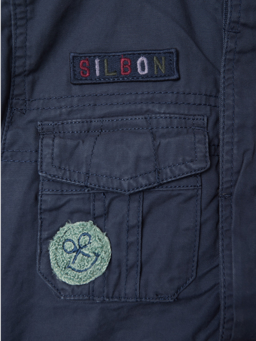 Chaqueta kids military azul marino