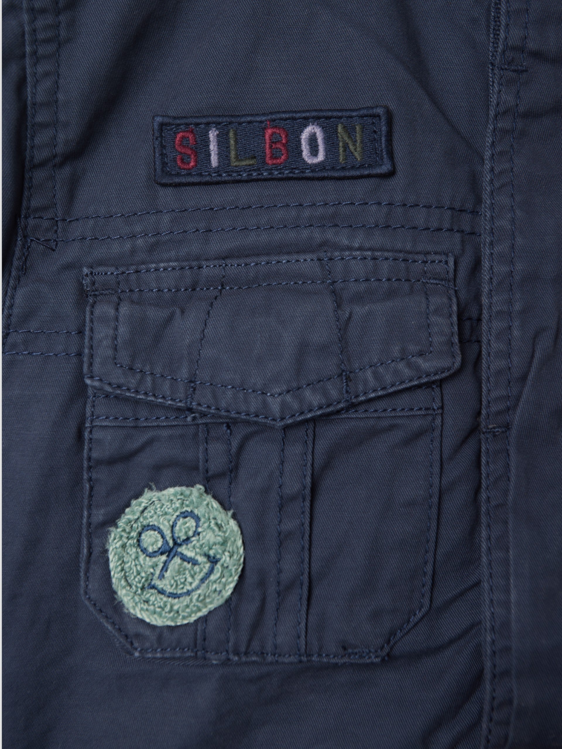 Casaco kids military azul-marinho