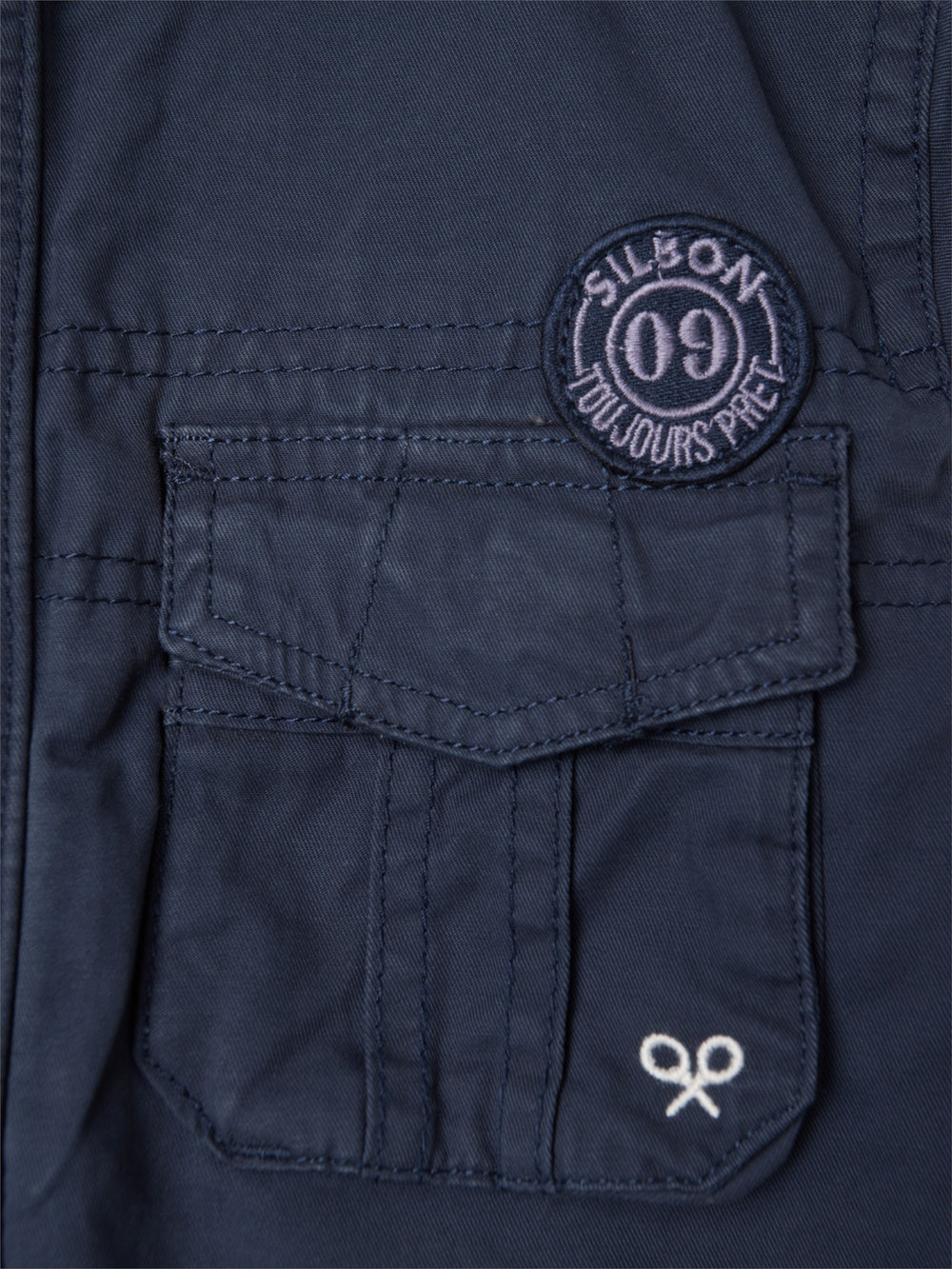 Chaqueta kids military azul marino