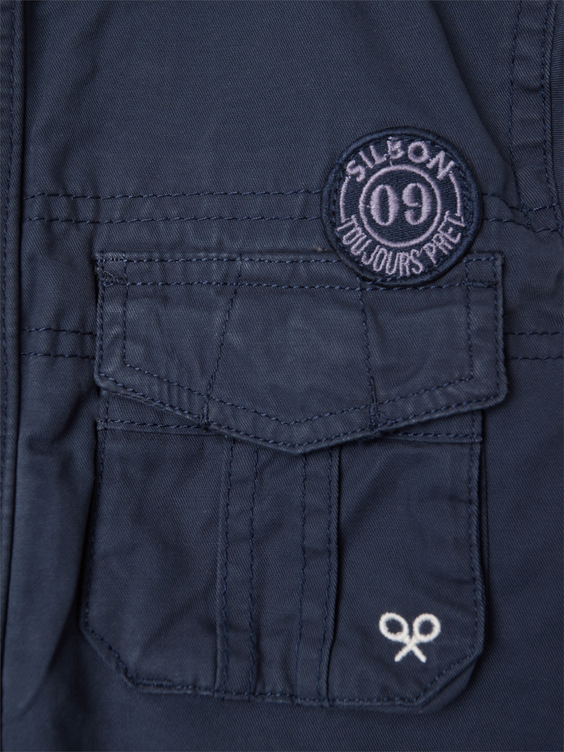 Casaco kids military azul-marinho