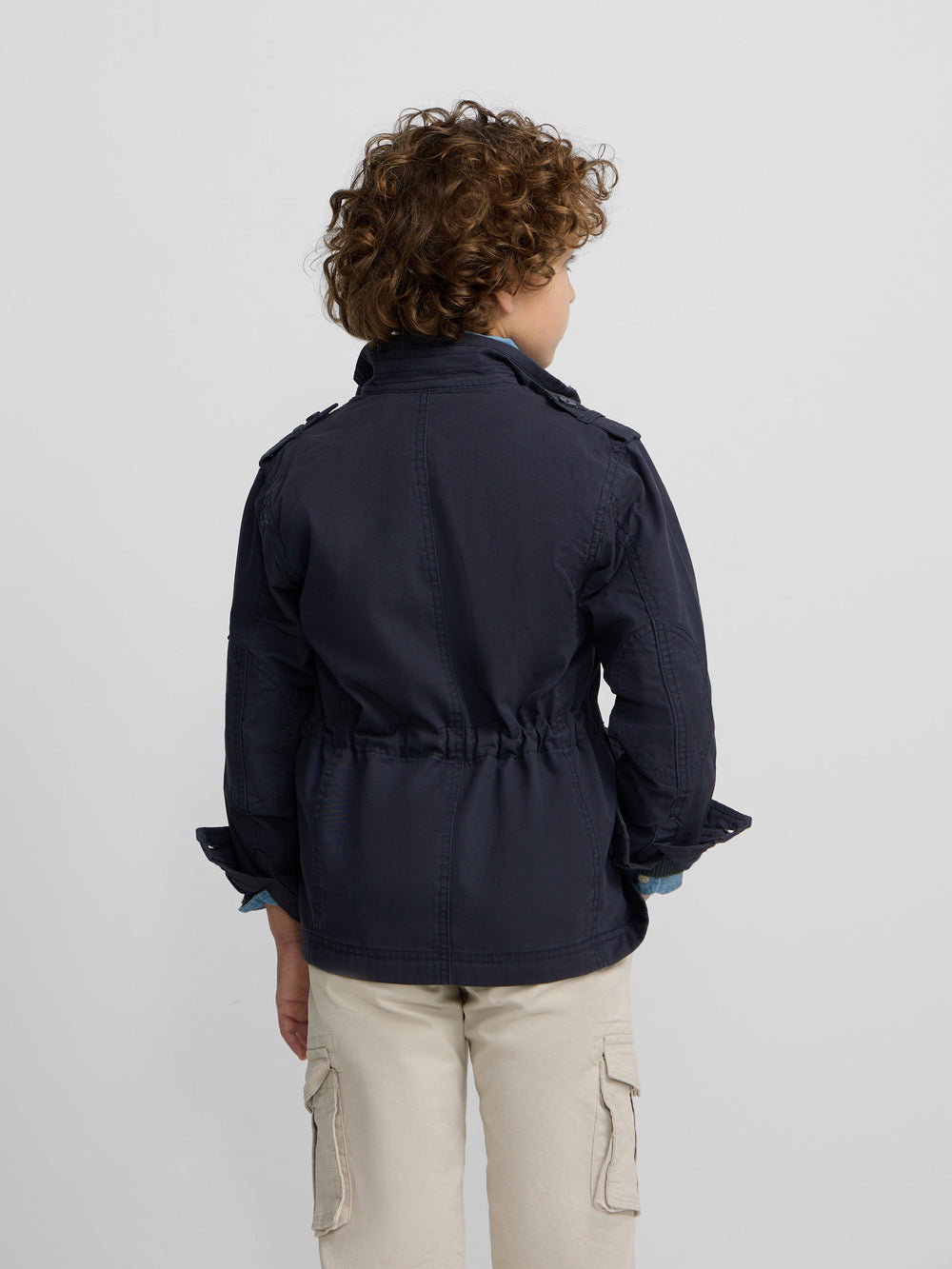 Chaqueta kids military azul marino