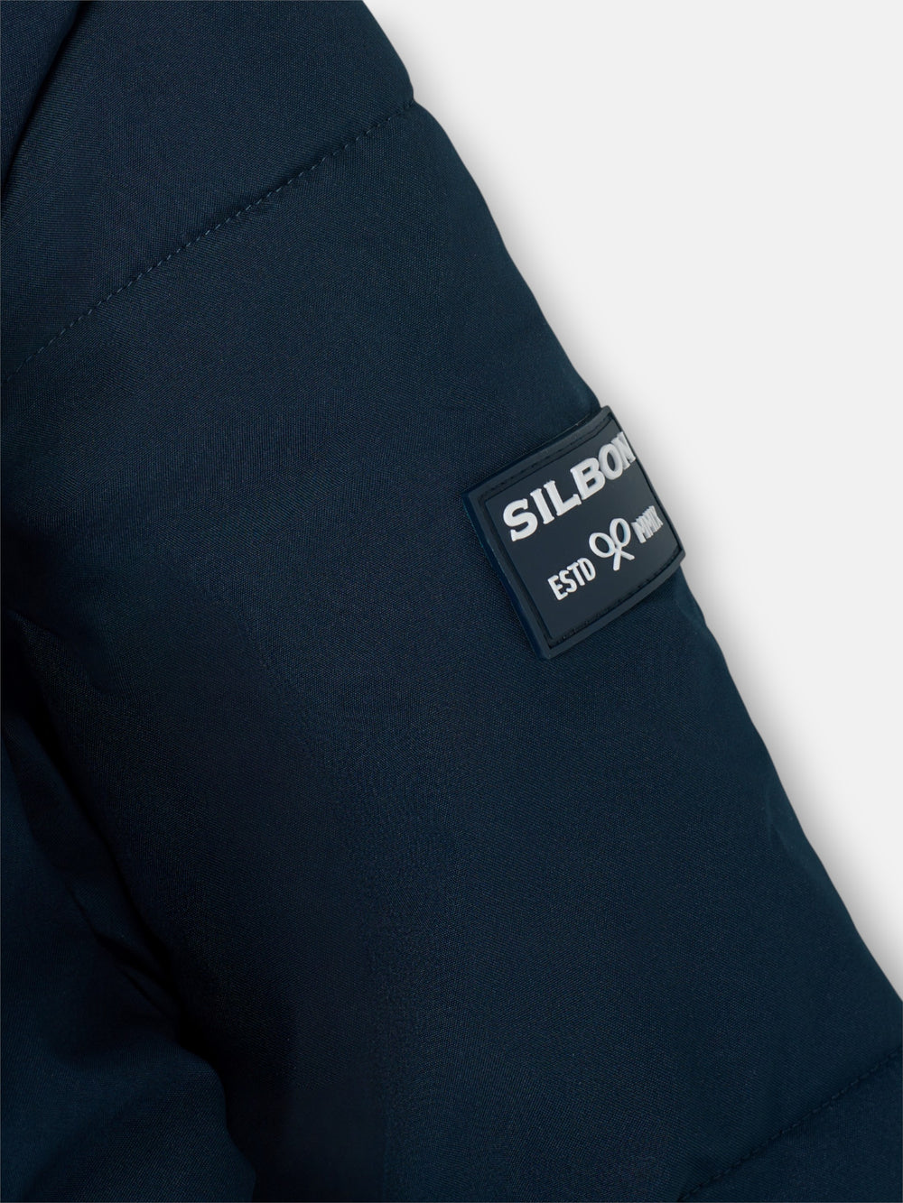 Abrigo largo acolchado kids azul marino